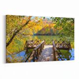 Olla 13907Y Doğa / Manzara Görseli Yatay Kanvas Tablo (Ölçü: 90X60)