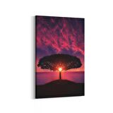 Olla 14137D Doğa / Manzara Görseli Dikey Kanvas Tablo (Ölçü: 100X150)
