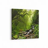 Olla 13737K Doğa / Manzara Görseli Kare Kanvas Tablo (Ölçü: 25X25)