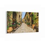 Olla 18358Y Yapı Görseli Yatay Kanvas Tablo (Ölçü: 90X60)