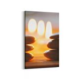 Olla 17075D Spa / Masaj Görseli Dikey Kanvas Tablo (Ölçü: 20X30)