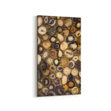 Olla 16708DD Mermer Desen Görsel Dikey Dar Kanvas Tablo (Ölçü: 30X60)