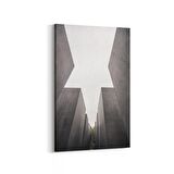 Olla 18214D Yapı Görseli Dikey Kanvas Tablo (Ölçü: 100X150)