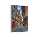 Olla 18412D Yapı Görseli Dikey Kanvas Tablo (Ölçü: 20X30)