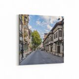 Olla 18916K Yapı Görseli Kare Kanvas Tablo (Ölçü: 25X25)