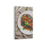 Olla 15093DD Gıda Görseli Dikey Dar Kanvas Tablo (Ölçü: 40X80)