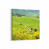 Olla 14007K Doğa / Manzara Görseli Kare Kanvas Tablo (Ölçü: 30X30)