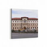 Olla 18669K Yapı Görseli Kare Kanvas Tablo (Ölçü: 60X60)