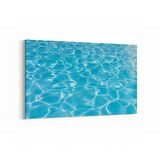 Olla 17256Y Su / Damla Görseli Yatay Kanvas Tablo (Ölçü: 90X60)