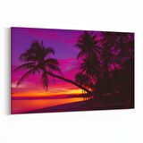 Olla 15990Y Günbatımı Görseli Yatay Kanvas Tablo (Ölçü: 100X70)