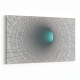 Olla 10240Y Abstract Girdap Görsel Yatay Kanvas Tablo (Ölçü: 100X70)