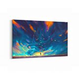 Olla 17782Y Yağlı Boya Görseli Yatay Kanvas Tablo (Ölçü: 45X30)