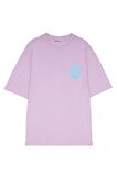 Unisex Oversize T-shirt Blue Millennium Falcon