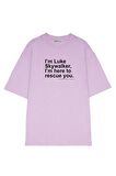 Unisex Oversize T-shirt Here To Rescue You