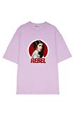 Unisex Oversize T-shirt Leia Rebel Circle