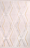 Nexus Halı Olympia 4051 Gold Gri Modern Çizgi Desen Halı