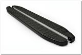 Omsa Line Ford Connect Yan Basamak 2002-2014 Blackline Mat Siyah Alüminyum Alınlı Yan Koruma Basamak