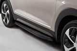 Omsa Line Mercedes Vito Yan Basamak 2004-2014 Uzun Şasi Proside Mat Siyah Alüminyum Alınlı Yan Koruma Basamak