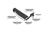 Omsa Line Nissan X-Trail Yan Basamak 2001-2014 Proside Mat Alüminyum Alınlı Yan Koruma Basamak
