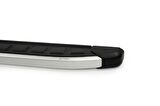 Omsa Line Nissan Qashqai Yan Basamak 2007-2014 Proside Mat Alüminyum Alınlı Yan Koruma Basamak