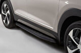 Omsa Line VW T6 Multivan 2015 Sonrası Proside Mat Siyah Alüminyum Alınlı Yan Koruma Basamak