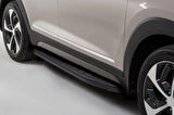 Omsa Line VW T6 Transporter 2015-2024 Proside Mat Siyah Alüminyum Alınlı Yan Koruma Basamak