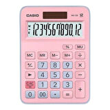 Casio MX-12B Pembe Masaüstü Hesap Makinesi