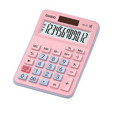 Casio MX-12B Pembe Masaüstü Hesap Makinesi