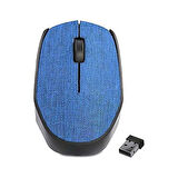 Everest KM-218 Mouse Mavi Usb 2.4Ghz Kumaş Yüzey Kablosuz