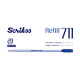 Scrikss 711 Tükenmez Refil Mavi