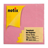 Notix Pastel Pembe 80 Yaprak 75x75