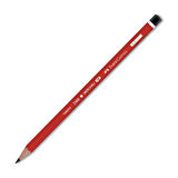 Faber-Castell Köşeli Mercanlı Kurşun Kalem