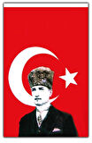 Vatan 70x105 Atatürk'lü Bayrak