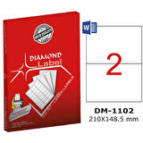 Diamond Lazer Etiket DM-1102 210x148.5 mm