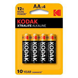 Kodak Xtralife 4 Adet Alkalin Kalem Pil