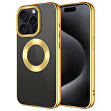 Apple iPhone 15 Pro Kılıf Uyumlu Kılıf ClearCam kamera koruma teknolojisi, logoyu öne çıkaran tasarım, etkili darbe emici ve çizilme önleyici özellikli kapak.