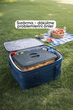Gri Renk Dikdörtgen Borcam Kapağı Sızdırmaz Ve Dayanıklı Plastik Malzemeli Gıda Saklama Kapağı