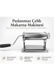 Erişte Kesme Makinesi Paslanmaz Hamur Açma Mantı Makarna Dilimleme Kesme Aparatı