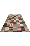 Klasik Modern Patchwork Eskitme El Dokuma Halı 200 X 300 Cm 6120