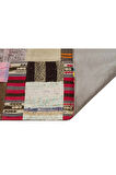 Klasik Modern Patchwork Eskitme El Dokuma Halı 152 X 243 Cm 6188