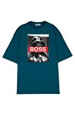 Unisex Oversize T-shirt Darth Vader Is A Boss
