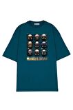 Unisex Oversize T-shirt Mandalorian Helmets