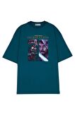 Unisex Oversize T-shirt Ob-wan Character Panels