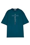 Unisex Oversize T-shirt Star Wars Mandalorian Darksaber Katakana