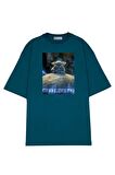 Unisex Oversize T-shirt Star Wars Mandalorian The Child Meditation
