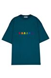 Unisex Oversize T-shirt Star Wars Rainbow Stormtrooper Helmets Gradient