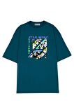 Unisex Oversize T-shirt Star Wars Visions Force Grid