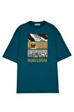 Unisex Oversize T-shirt The Mandalorian Bounty Hunter Stack