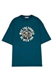 Unisex Oversize T-shirt The Mandalorian May The Fourth Comic Style