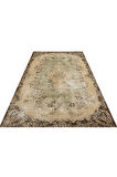 Vintage El Dokuma Eskitme Halı 174 X 280 Cm 8770